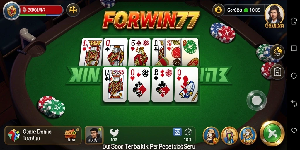 Tampilan gameplay yang seru dan interaktif di FORWIN77.