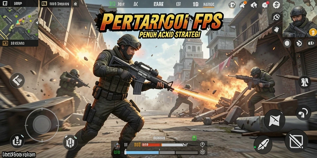Tampilan gameplay seru di IDRRP dengan grafik menawan.