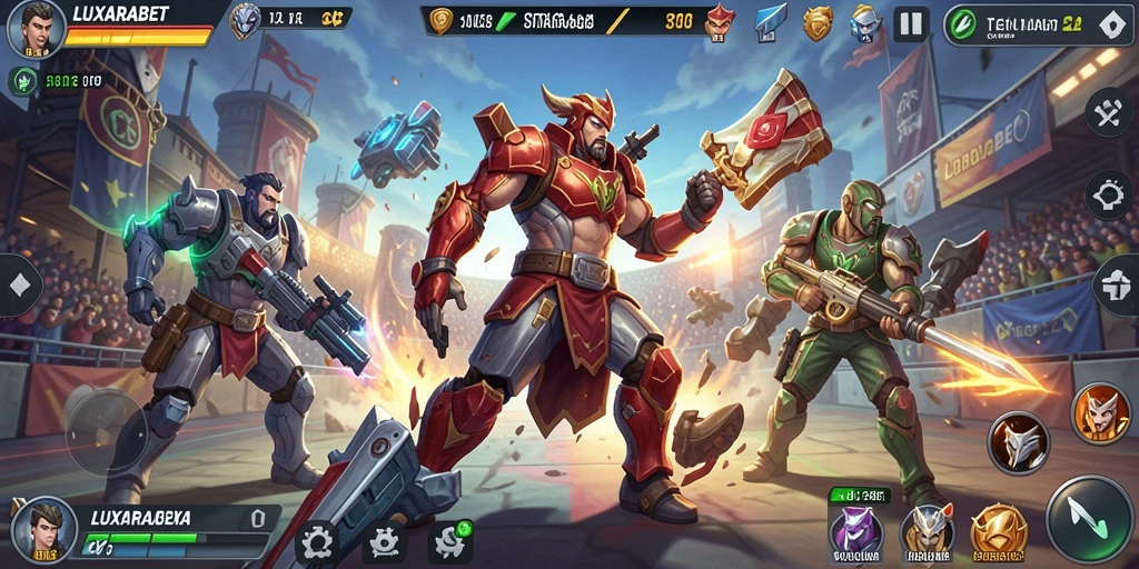 Tampilan gameplay menarik dari LUXARABET yang mendorong kreativitas.