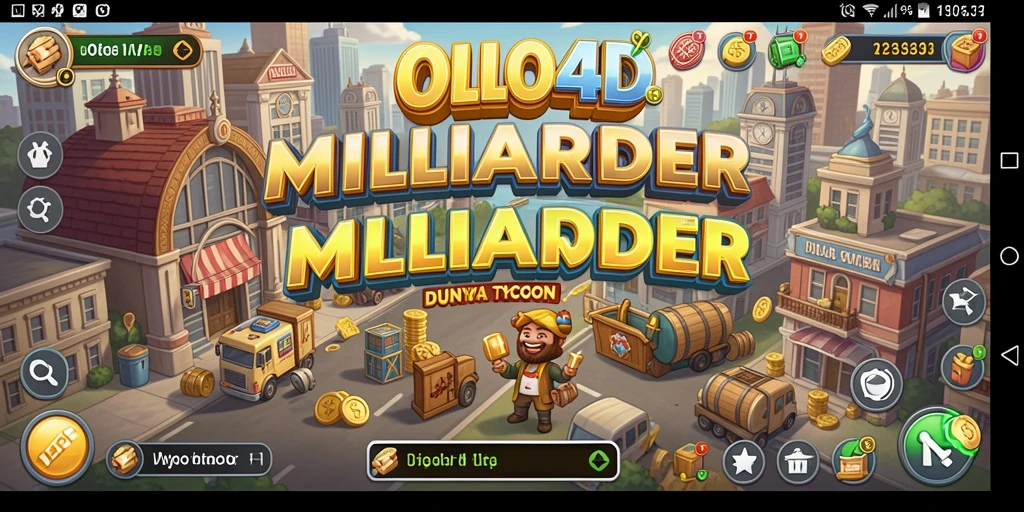 Tampilan gameplay menarik dan penuh warna dalam OLLO4D.